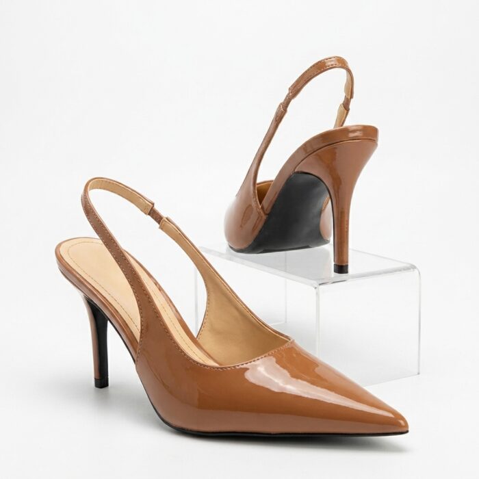 Zapatilla Punta Fina Nude Charol Fury-03 - Image 2