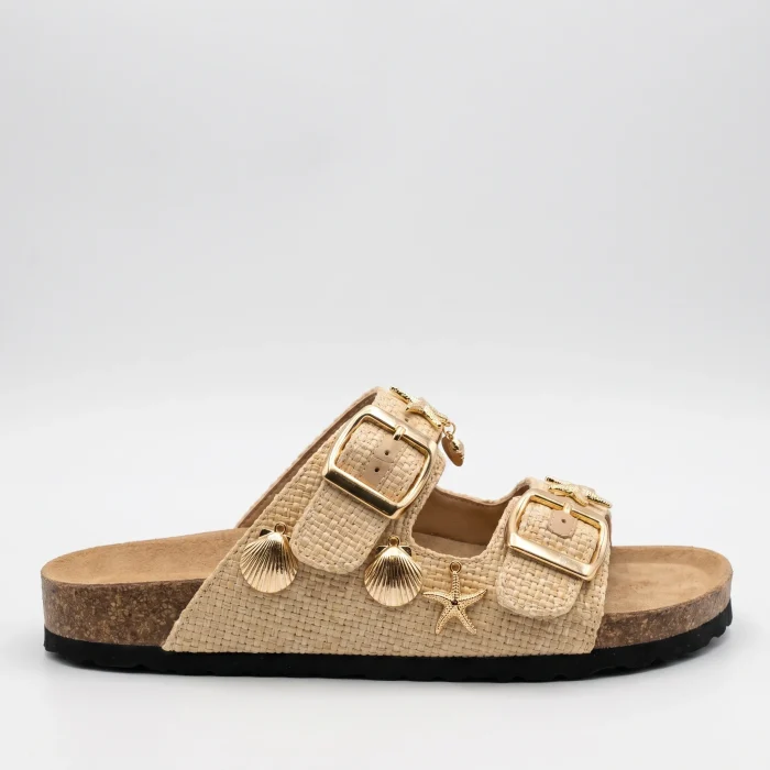 Sandalia Beige Arissa-7 - Image 2